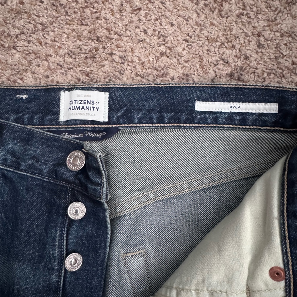 Citizens Of Humanity Cuffed Denim - Picture 3 of 5